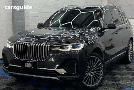 Grey 2019 BMW X7 Wagon Xdrive 30D