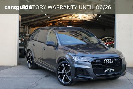 Grey 2021 Audi Q7 SUV 50 TDI S LINE 4WD