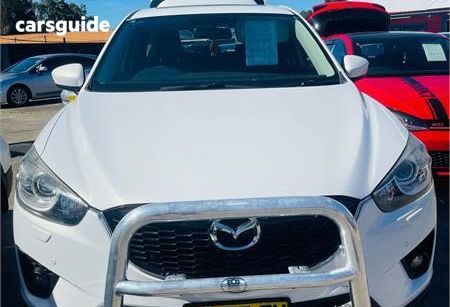 White 2014 Mazda CX-5 Wagon Grand Tourer (4X4)