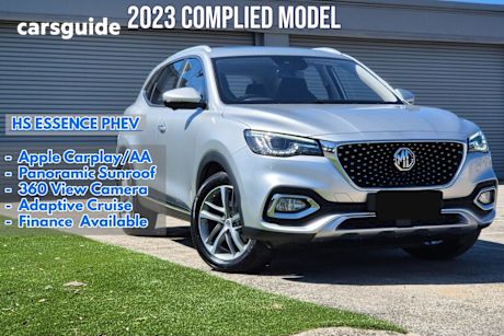 Silver 2023 MG HS Wagon Phev Essence +Ev