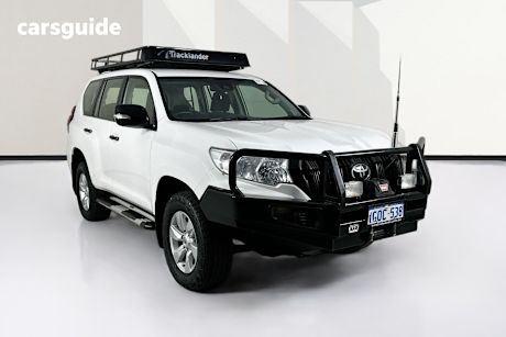 White 2018 Toyota Landcruiser Prado Wagon Gx (4X4)