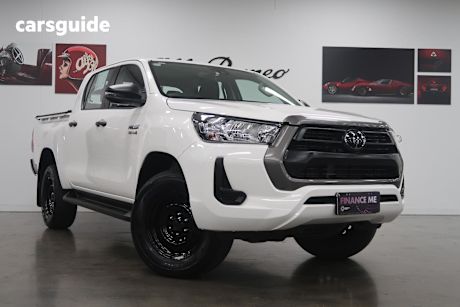 White 2022 Toyota Hilux Ute Tray SR HI-RIDER R