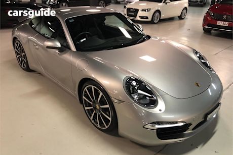 Silver 2013 Porsche 911 Coupe CARRERA S