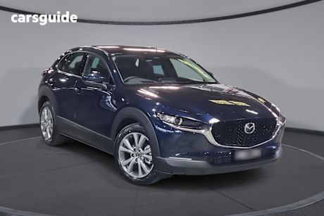 Blue 2025 Mazda CX-30 SUV G20 TOURING F