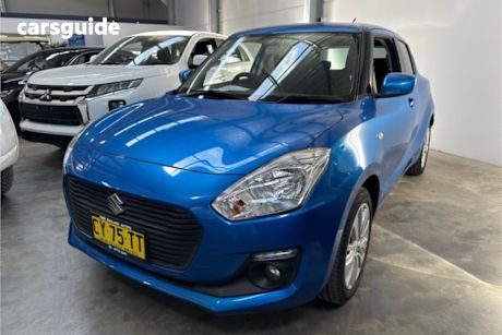 Blue 2018 Suzuki Swift Hatchback Gl Navigator