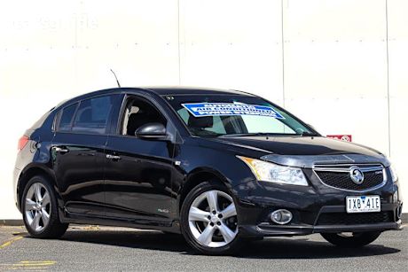 Black 2012 Holden Cruze Hatch SRI-V F