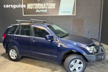Blue 2008 Suzuki Grand Vitara SUV TREKKER JB