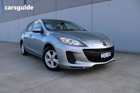 Grey 2013 Mazda 3 Sedan Neo