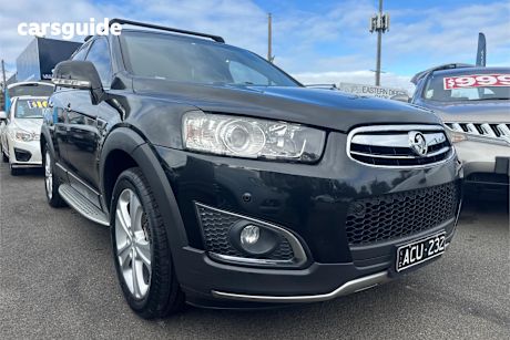 Black 2014 Holden Captiva SUV 7 LTZ 4X4