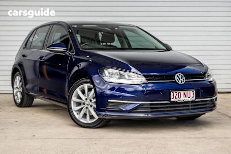 Blue 2017 Volkswagen Golf Hatch 110TSI COMFORTLINE F