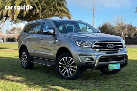Silver 2019 Ford Everest SUV TITANIUM 4X4