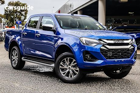 Blue 2025 Isuzu D-MAX Ute Tray LS-U 4X4