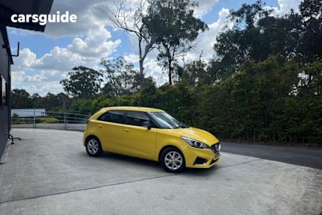 Yellow 2021 MG MG3 Hatch CORE F