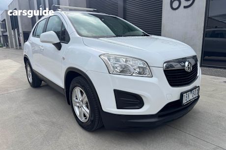 White 2014 Holden Trax SUV LS F