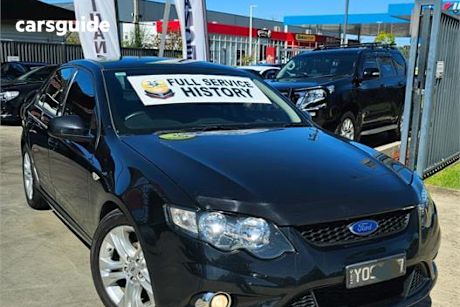 Black 2010 Ford Falcon Sedan XR6 R