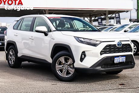 White 2024 Toyota RAV4 SUV GX F