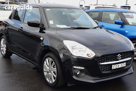 Black 2023 Suzuki Swift Hatchback Gl Navi Plus