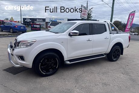 White 2016 Nissan Navara Ute Tray ST R