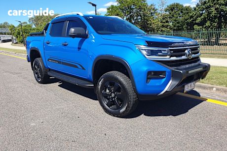 Blue 2024 Volkswagen Amarok Ute Tray TDI600 PANAMERICANA 4X4