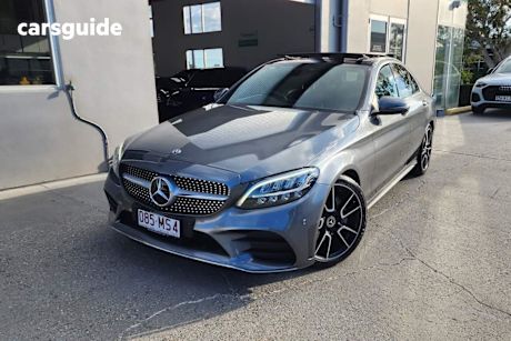 Grey 2019 Mercedes-Benz C200 Sedan