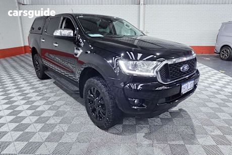 Black 2021 Ford Ranger Ute Tray XLT HI-RIDER R