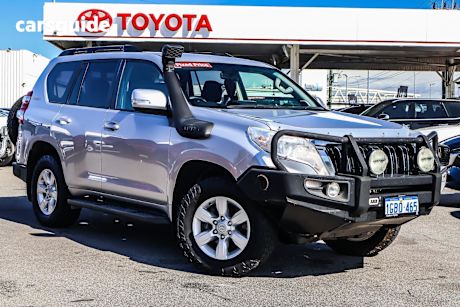 Silver 2015 Toyota Landcruiser Prado SUV GXL 4X4