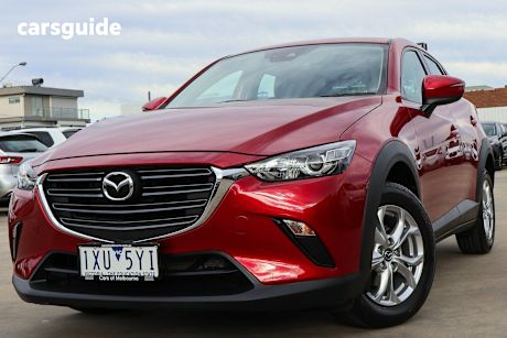 Red 2023 Mazda CX-3 SUV MAXX SPORT F