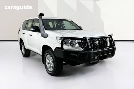 White 2022 Toyota Landcruiser Prado Wagon Gx 7 Seat