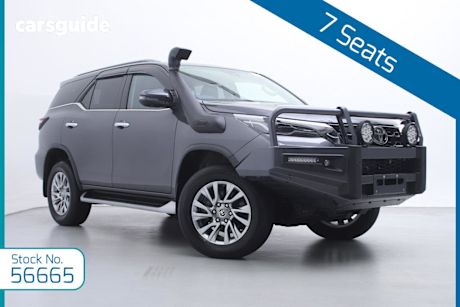 Grey 2023 Toyota Fortuner Wagon Crusade