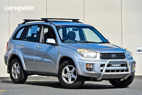 Silver 2002 Toyota RAV4 SUV CRUISER 4X4