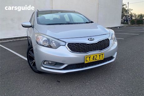 Silver 2016 Kia Cerato Sedan S