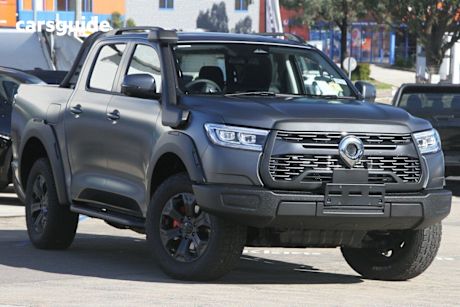 Grey 2025 GWM Cannon Dual Cab Utility Xsr (4X4)