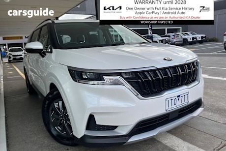 White 2021 Kia Carnival OtherCar S F