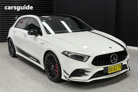 White 2020 Mercedes-Benz A35 Hatchback 4Matic