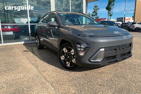 Grey 2025 Hyundai Kona Wagon Hybrid