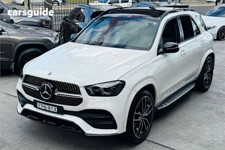 White 2020 Mercedes-Benz GLE-Class SUV GLE400 D 4WD
