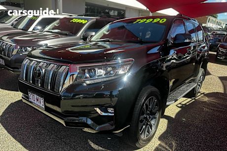 Black 2022 Toyota Landcruiser Prado Wagon Vx