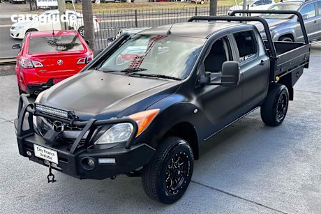 Black 2013 Mazda BT-50 Ute Tray XT 4X4