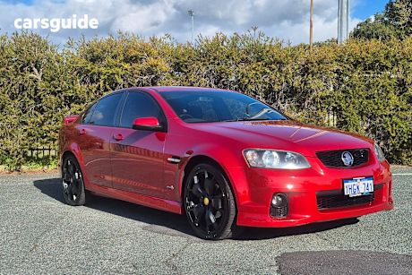 Red 2011 Holden Commodore Sedan Sv6