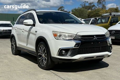White 2018 Mitsubishi ASX Wagon Ls (2Wd)
