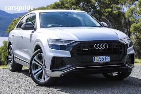 Silver 2019 Audi Q8 SUV 55 TFSI 4WD