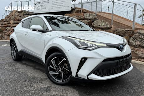 White 2023 Toyota C-HR SUV KOBA F