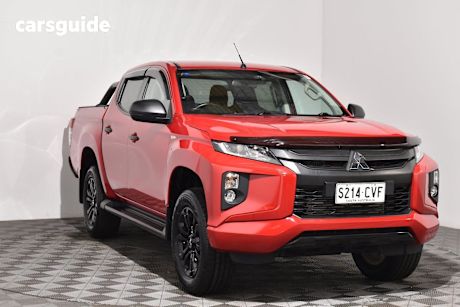 Red 2023 Mitsubishi Triton Ute Tray GLX-R R