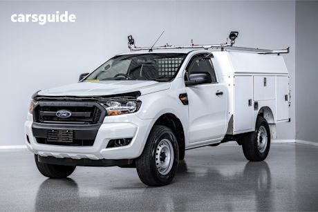 White 2018 Ford Ranger Cab Chassis Xl 2.2 Hi-Rider (4X2)