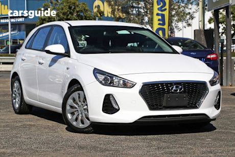 White 2020 Hyundai I30 Hatch GO F