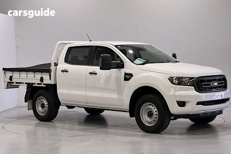 White 2020 Ford Ranger Ute Tray XL 4X4