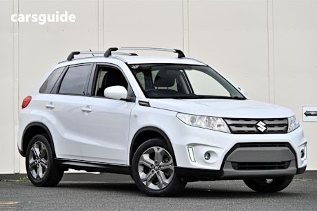 White 2016 Suzuki Vitara SUV RT-S F