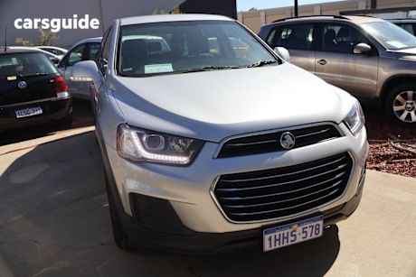 Silver 2016 Holden Captiva Wagon 7 Ls (Fwd)