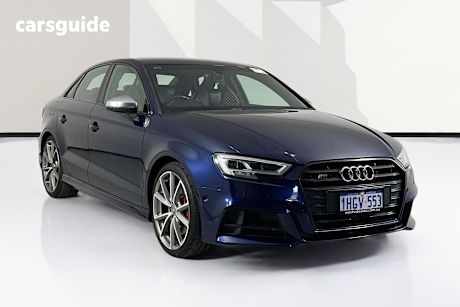 Blue 2018 Audi S3 Sedan 2.0 Tfsi Quattro