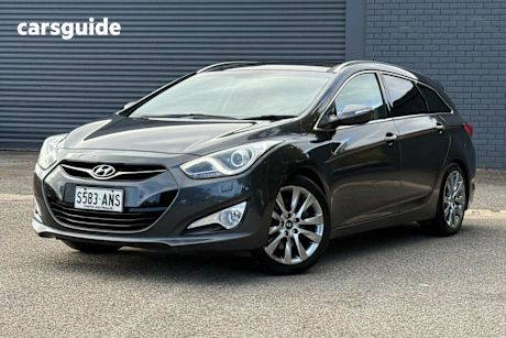 Grey 2011 Hyundai I40 Wagon Premium